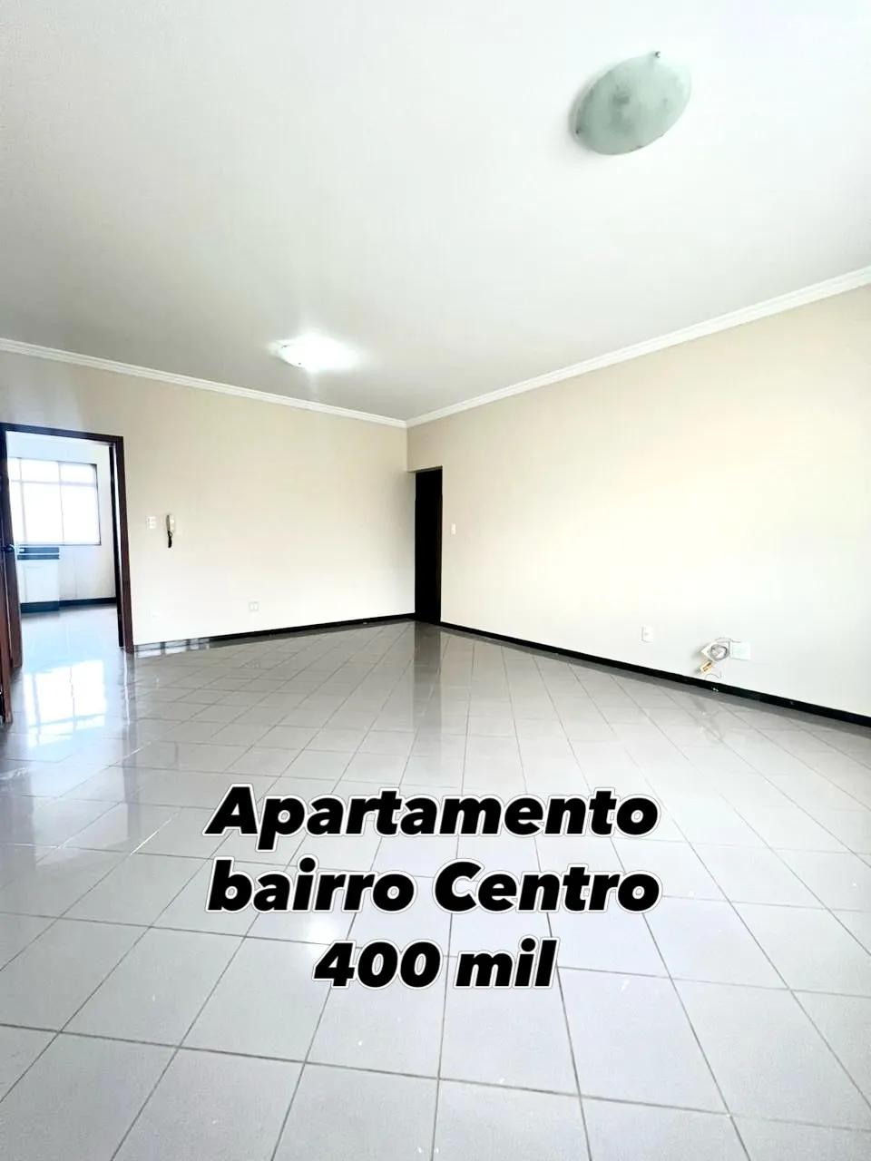 Apartamento 3 quartos com suíte no Centro
