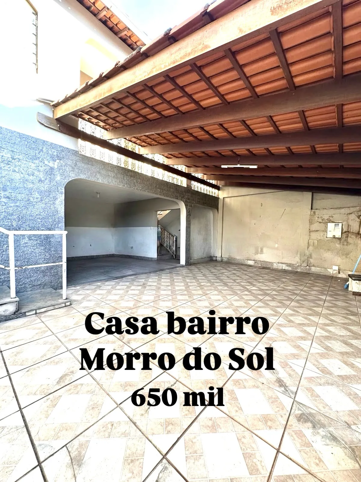 Casa 3 quartos com suíte no Morro do Sol