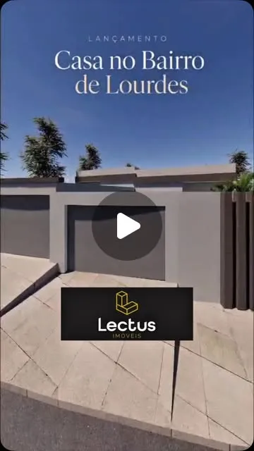 Casa nova 3 quartos à venda no Lourdes