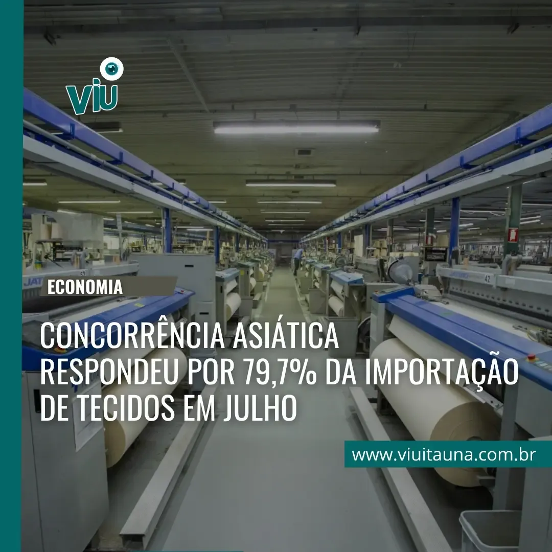 Concorrência asiática domina importação de tecidos