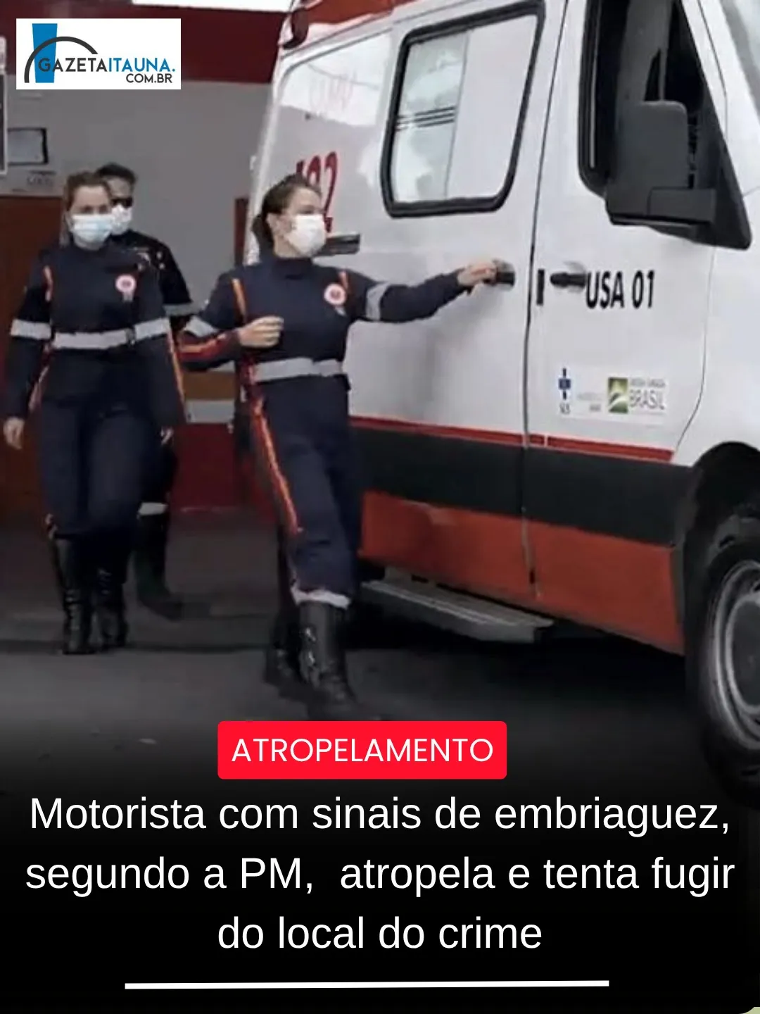 Homem preso após atropelar e fugir na Vila Nazaré