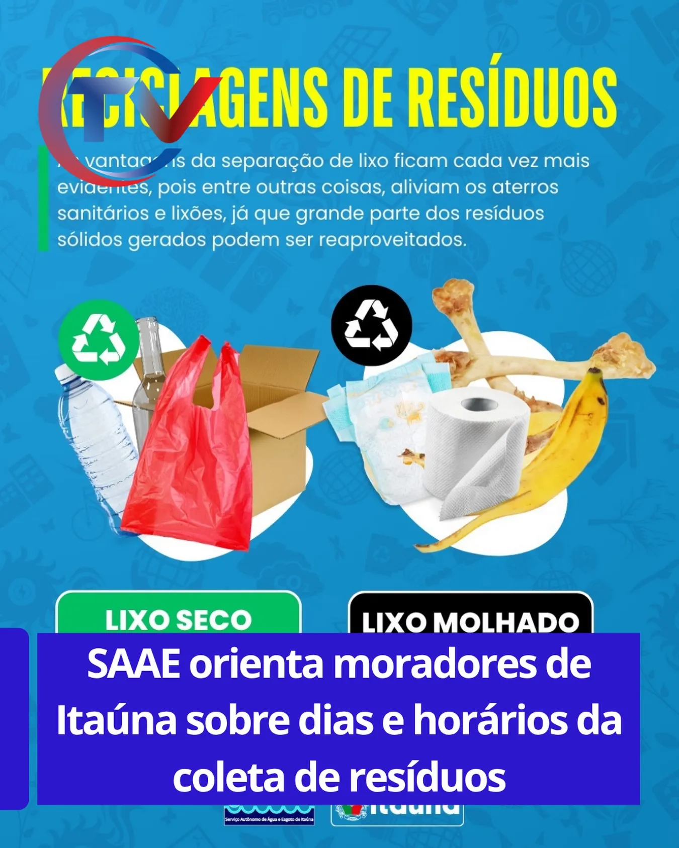 SAAE orienta moradores sobre coleta de lixo e Cata-Móveis