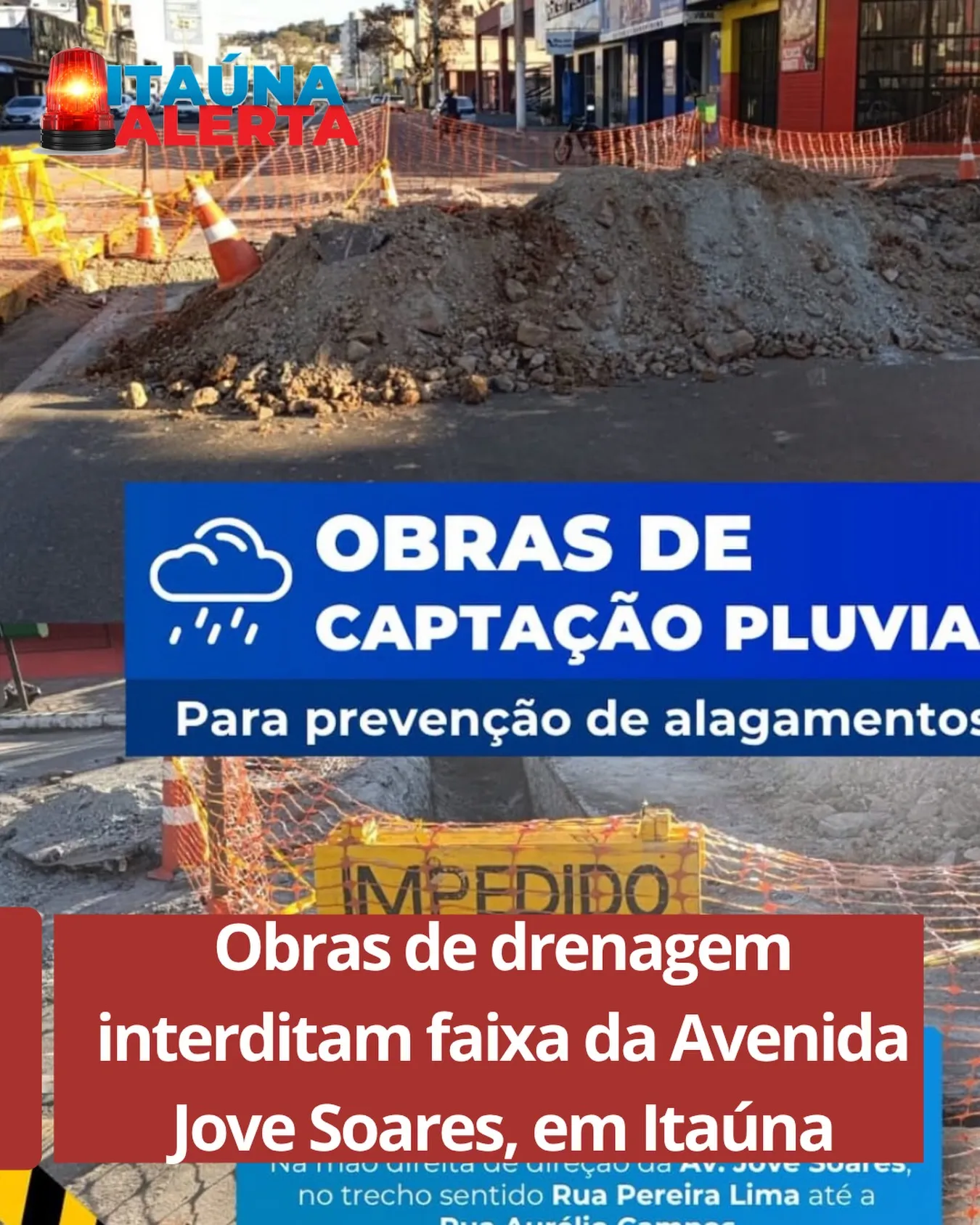 Prefeitura interdita faixa da Av. Jove Soares na Prainha