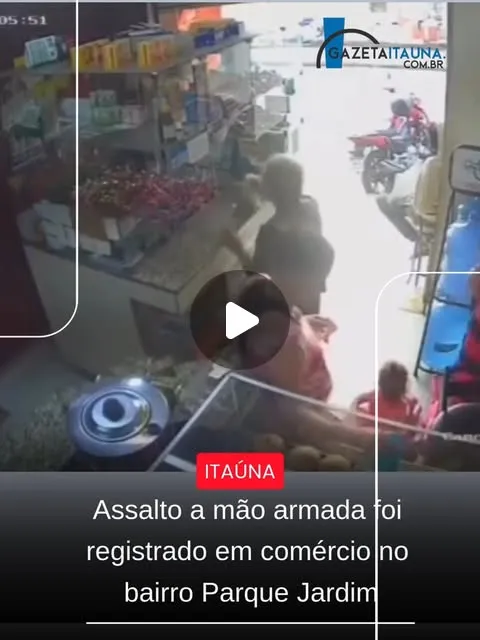 Homem assalta comércio no Parque Jardim