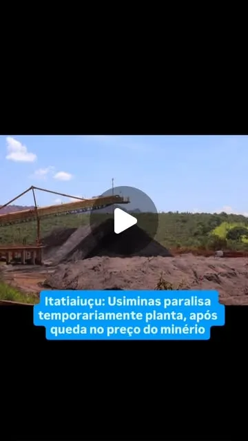 Usiminas paralisa operações em Samambaia, Itatiaiuçu