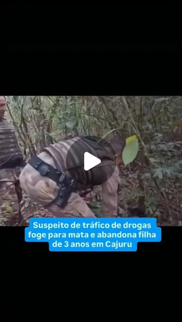 Homem foge da PM e abandona filha em Carmo do Cajuru