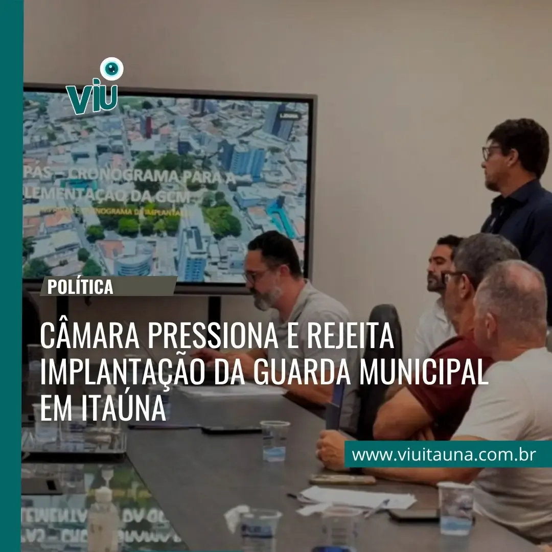Câmara de Itaúna rejeita implantação da Guarda Municipal
