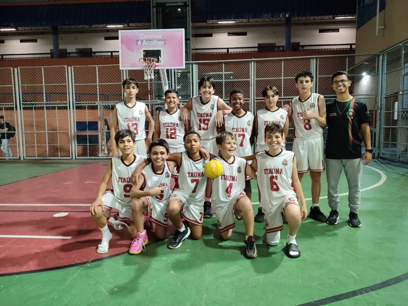 Equipe de Basquete da Prefeitura de Itaúna encara dois jogos em sequência pelo Campeonato Metropolitano Sub-12