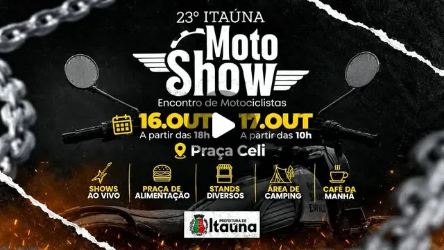 Itaúna Moto Show chega à 23ª edição