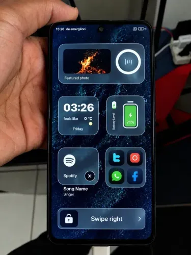 CELULAR REDMI NOTE 9S PERFEITO