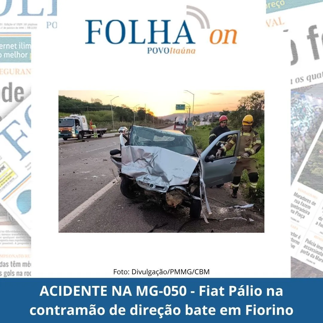 Acidente na MG-050 em Itaúna deixa dois feridos