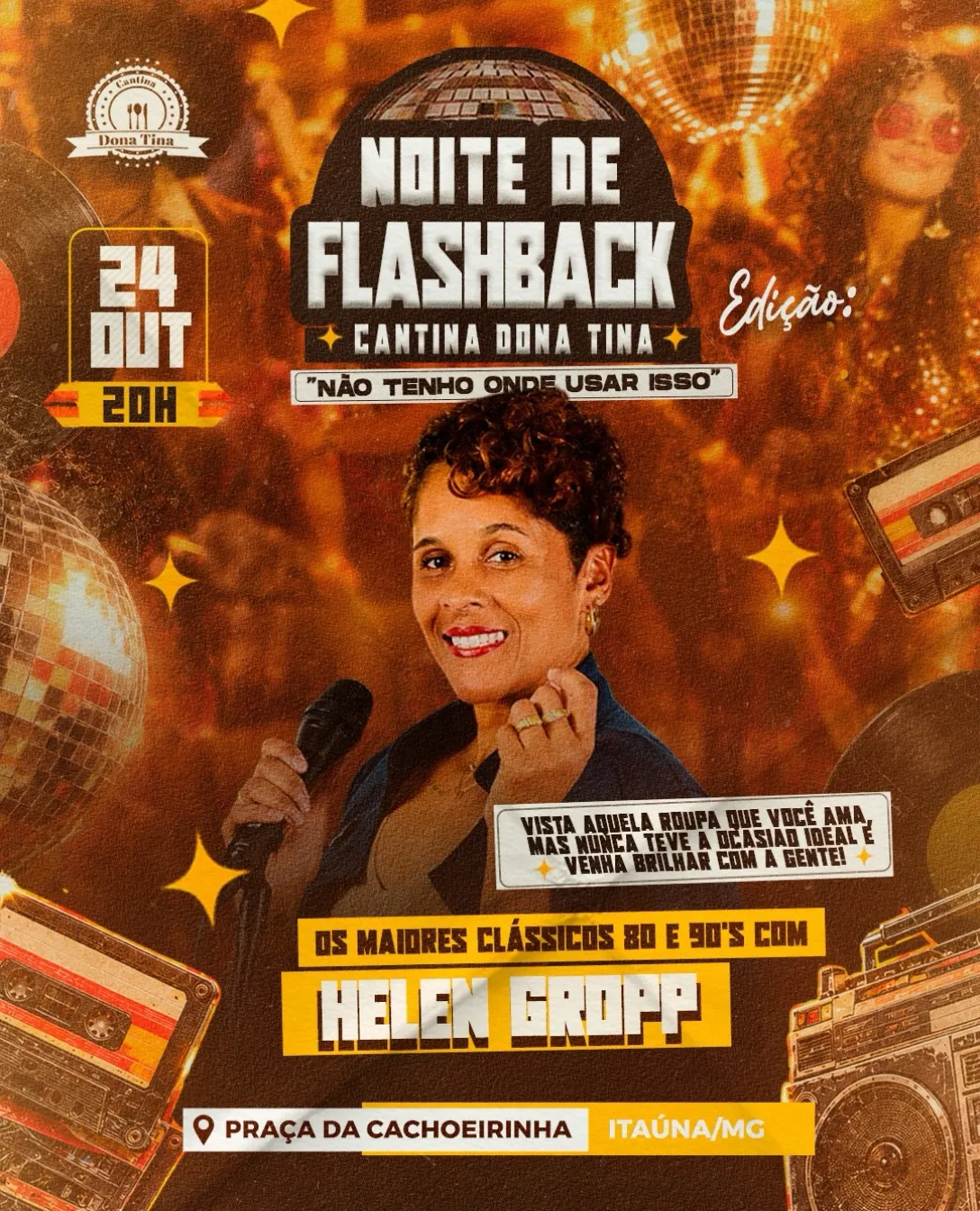 Noite de Flashback – 24 de outubro