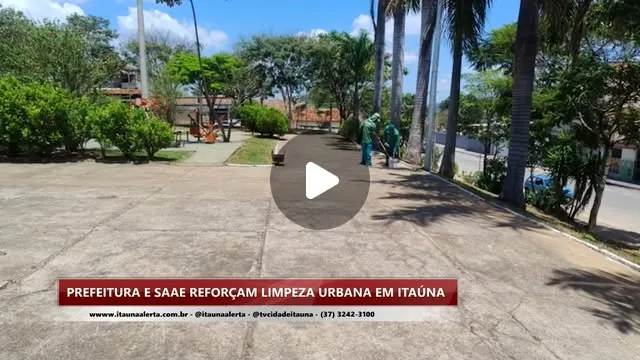 Prefeitura e SAAE revitalizam espaços urbanos