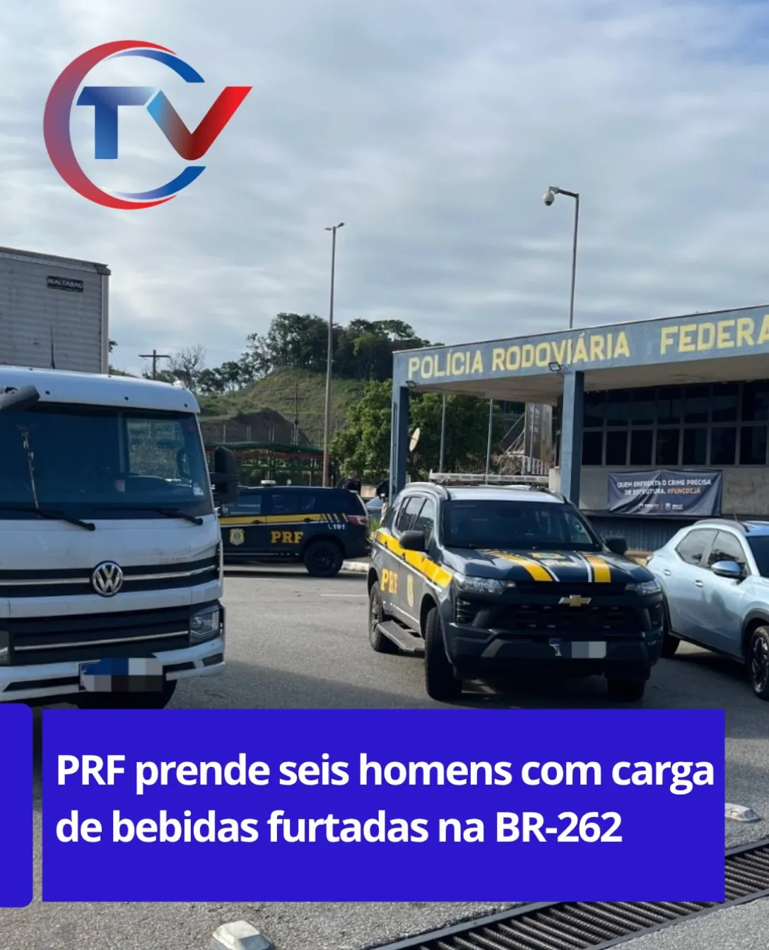 Seis homens presos por roubo de bebidas alcoólicas