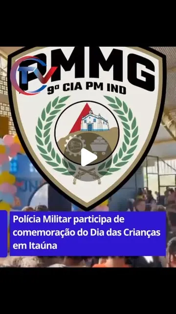 Polícia Militar celebra Dia das Crianças em Itaúna