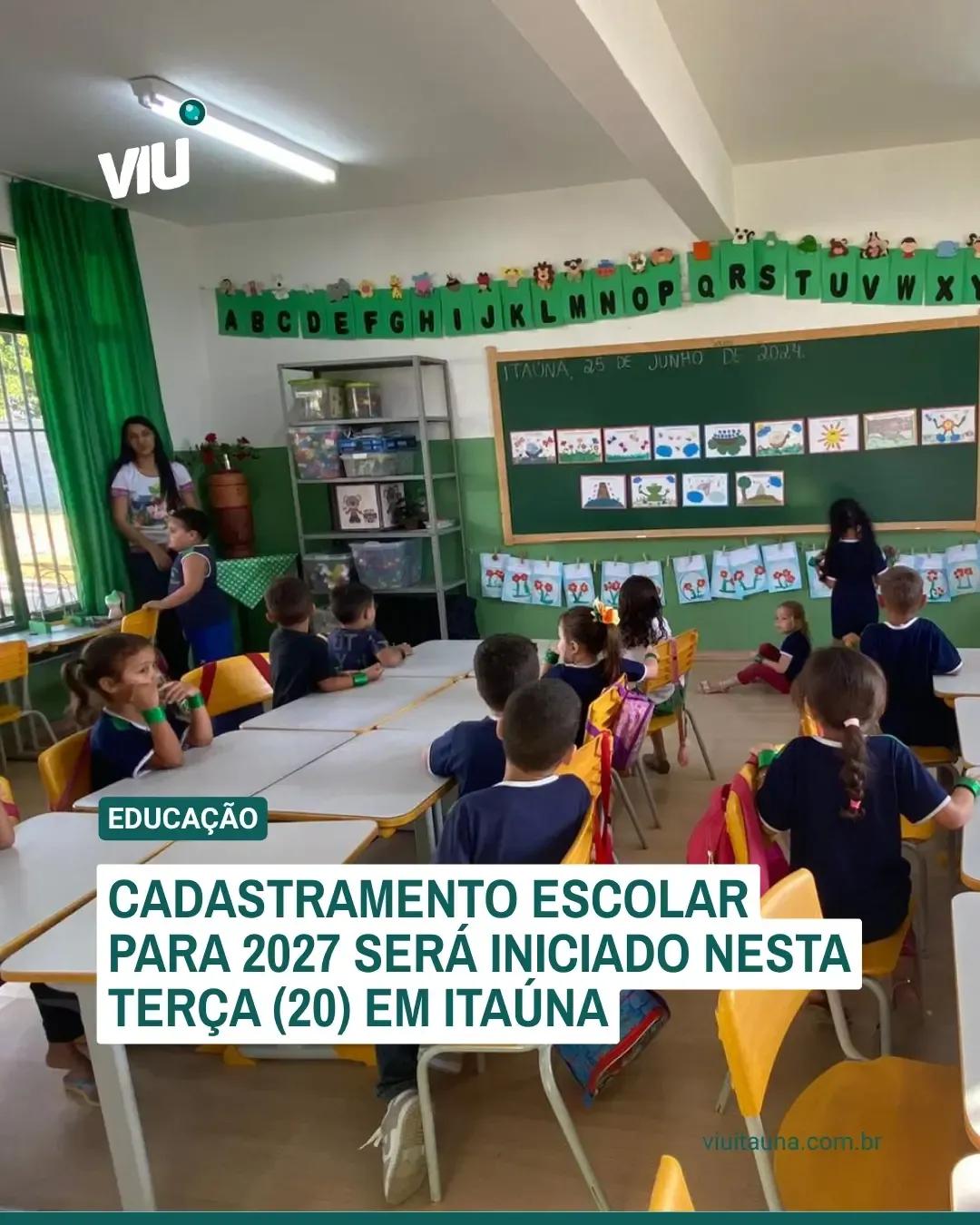 Inscrições Abertas para Cadastramento Escolar 2027