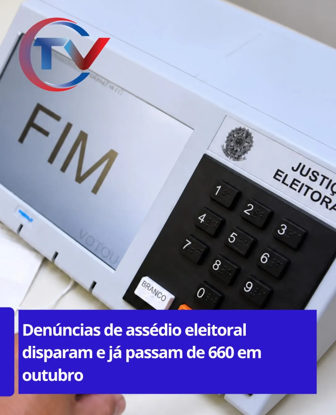 MPT registra 663 denúncias de assédio eleitoral em outubro