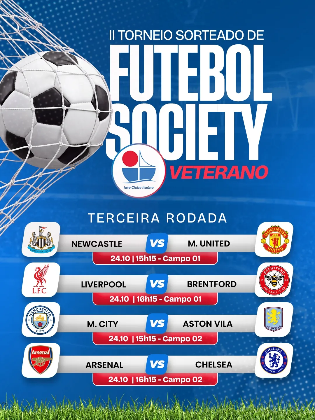 II Torneio de Futebol Society Veterano – Iate