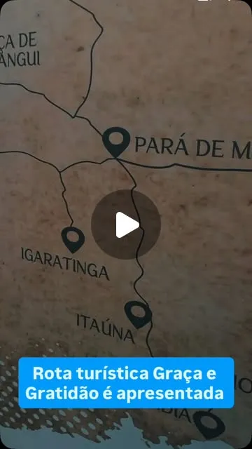 Rota turística Graça e Gratidão é lançada em Itaúna