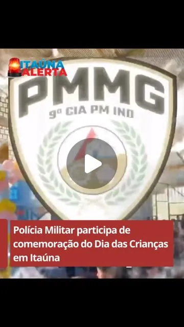 Polícia Militar celebra Dia das Crianças em Itaúna