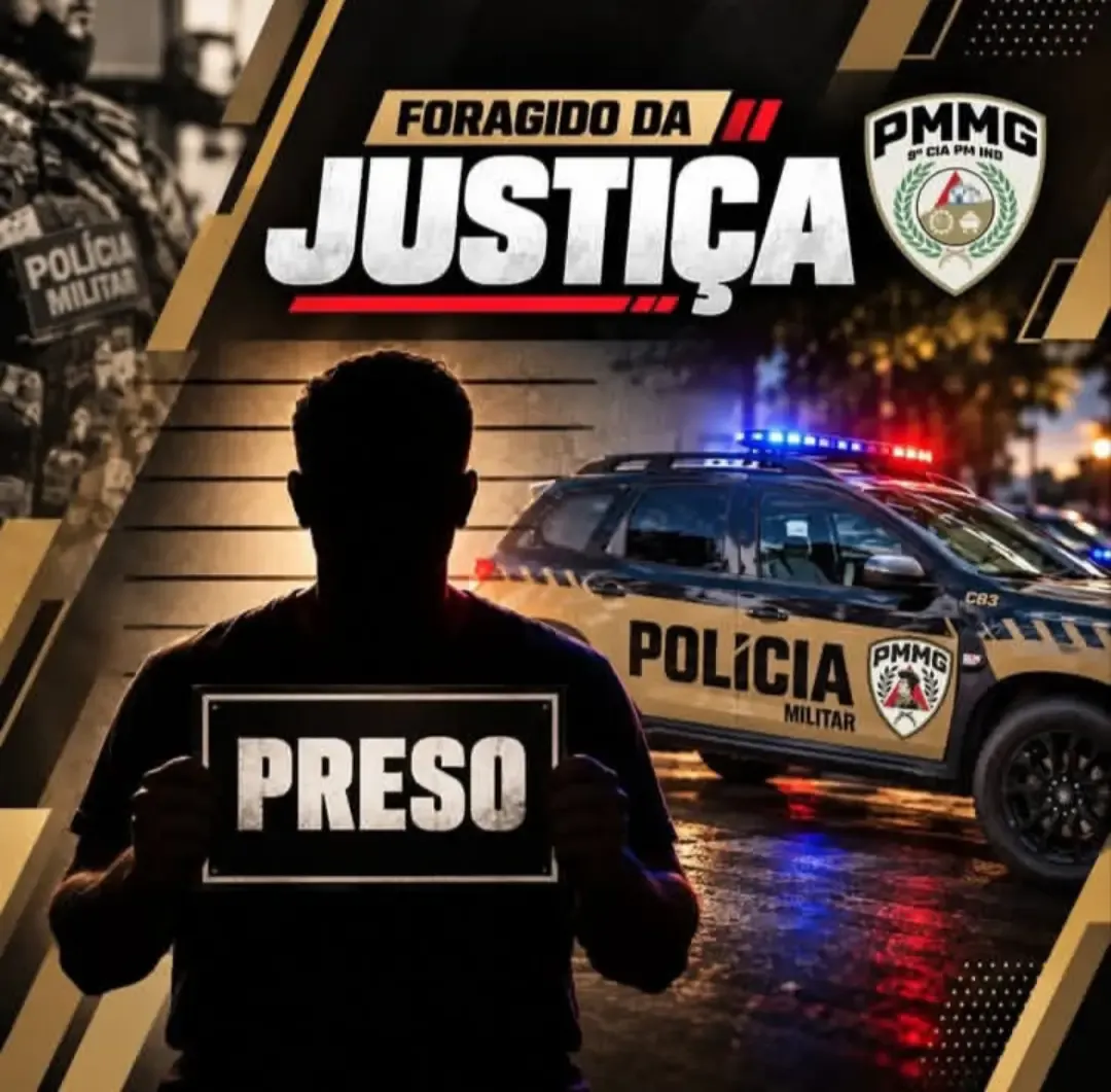 Foragido da Justiça detido pela Polícia Militar