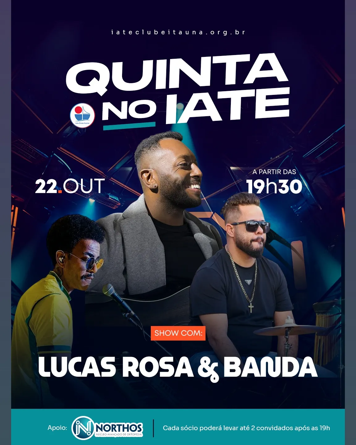 Quinta no Iate com Lucas Rosa & Banda