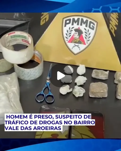 Homem é preso por suspeita de tráfico no Vale das Aroeiras