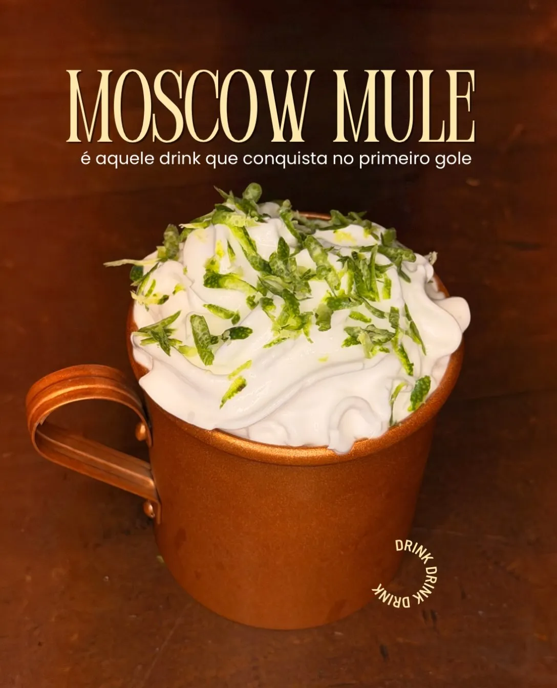 Moscow Mule no Saideira's Bar
