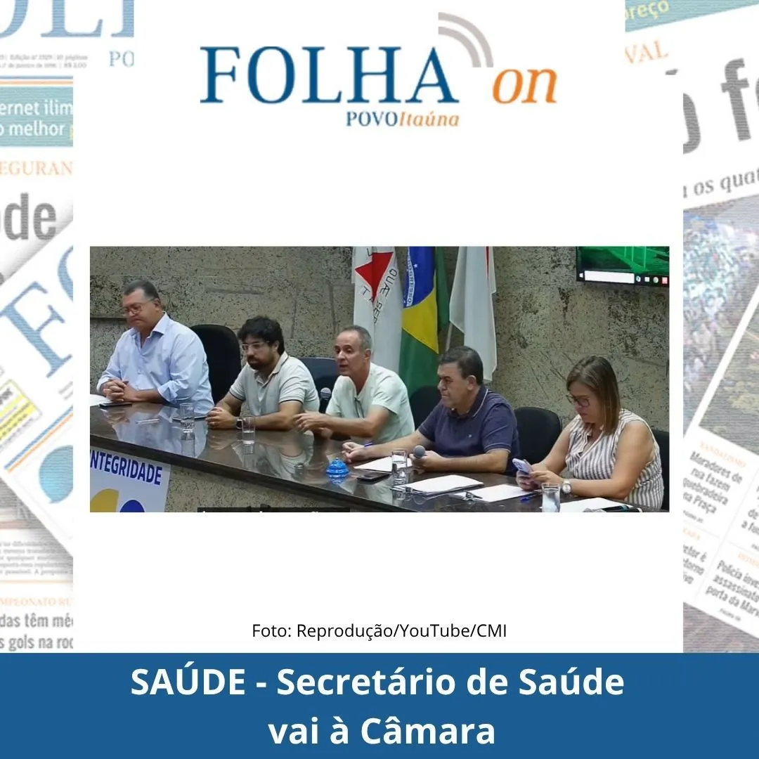Secretário de Saúde de Itaúna fala na Câmara sobre cirurgias e credenciamento