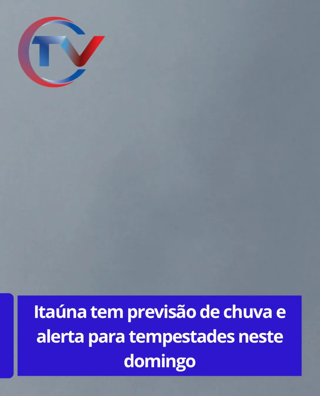 Previsão do tempo: chuva e trovoadas ao longo do dia