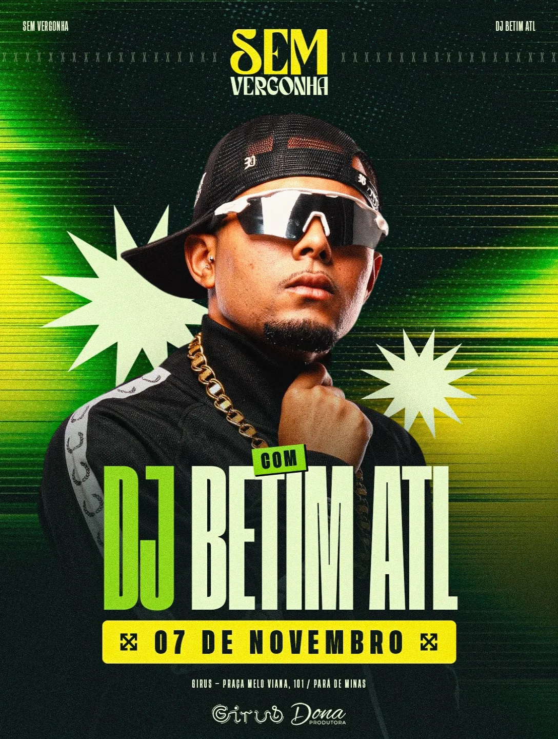 Show DJ Betim ATL no Girus – 7 de novembro