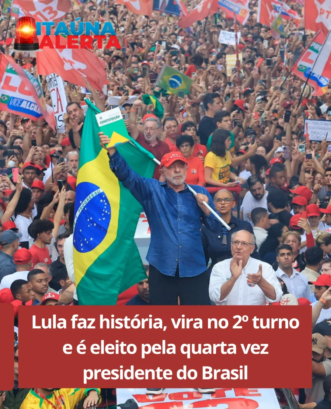 Lula é reeleito presidente com 51,74% dos votos válidos