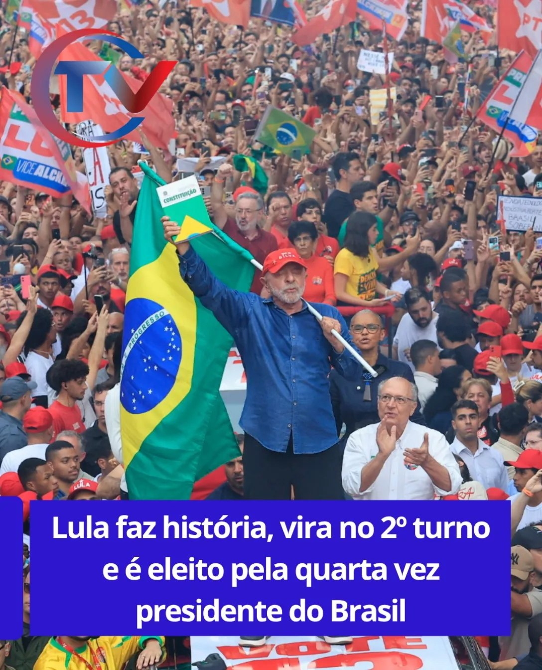 Lula é reeleito presidente com 51,74% dos votos válidos