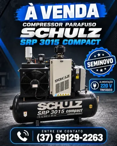 Compressor Parafuso SRP3015 Compact