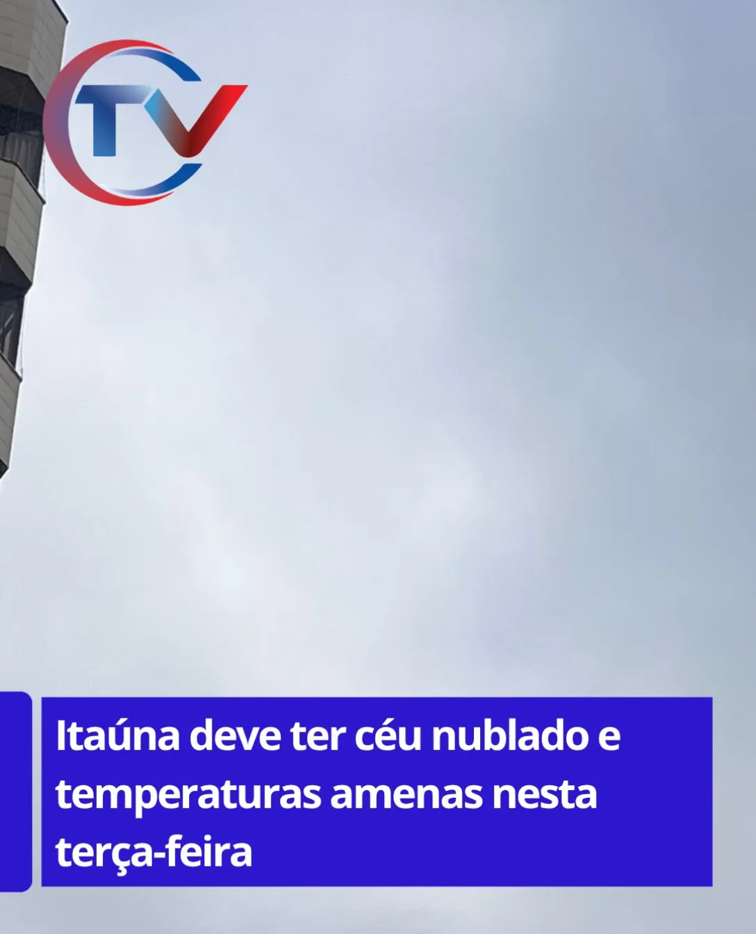 Previsão do tempo: céu nublado, 17°C a 27°C