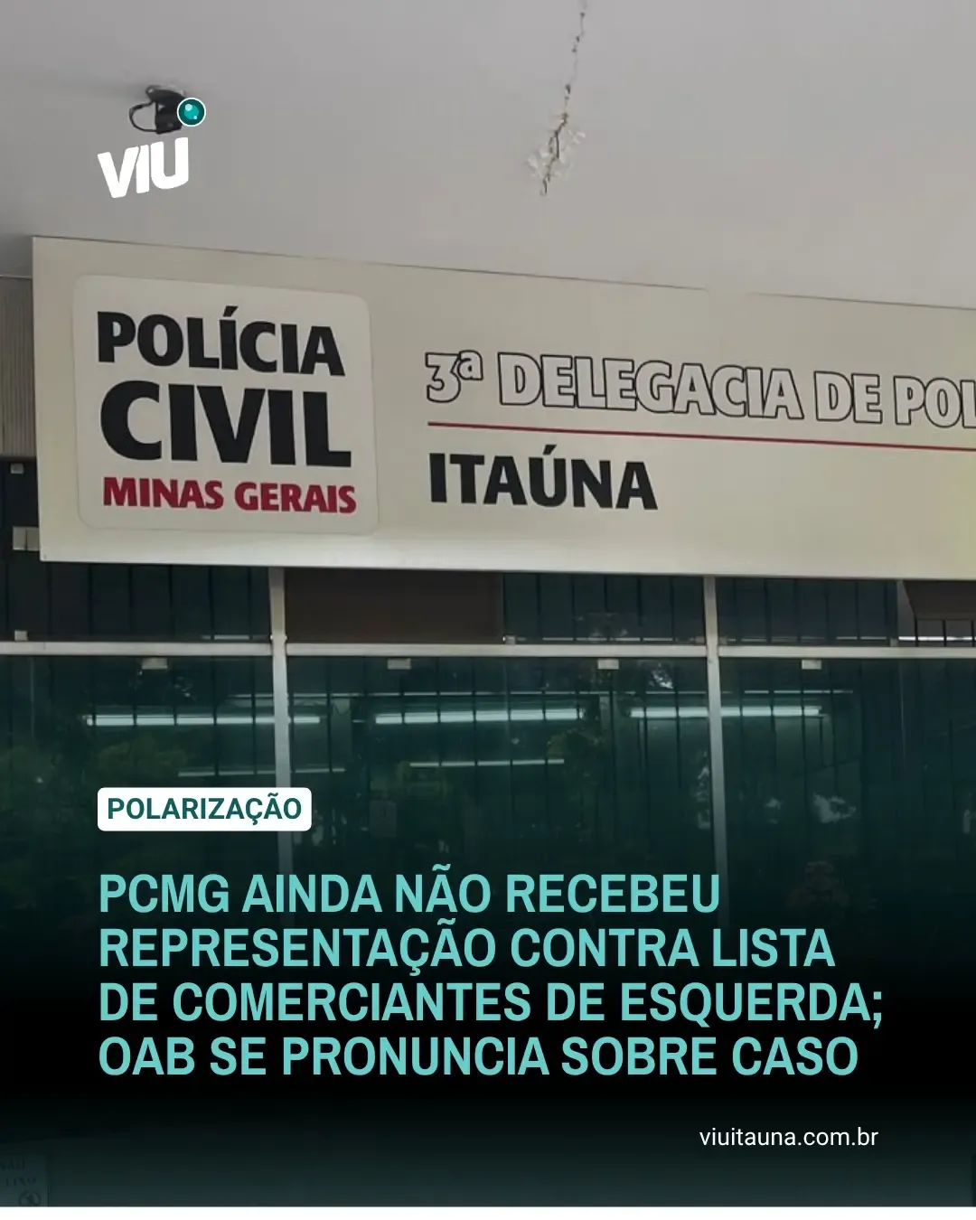PCMG não recebeu representação contra lista de comerciantes