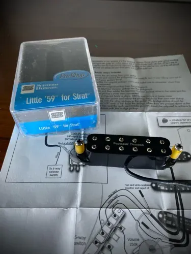 Captador Seymour Duncan Little 59 for strat Neck.
