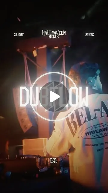 Festa de Halloween Secreto - Dubflow Confirmada