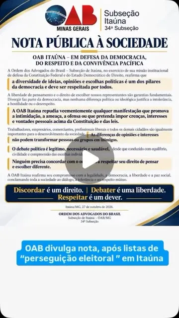 Ministério Público investiga tentativa de expor eleitores