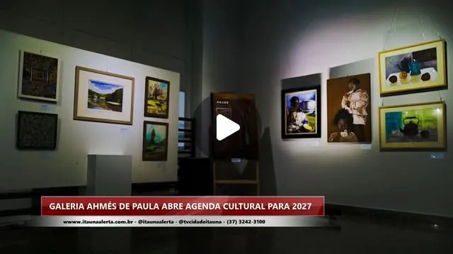 Galeria de Arte Ahmés de Paula Machado abre inscrições para agenda cultural de 2027