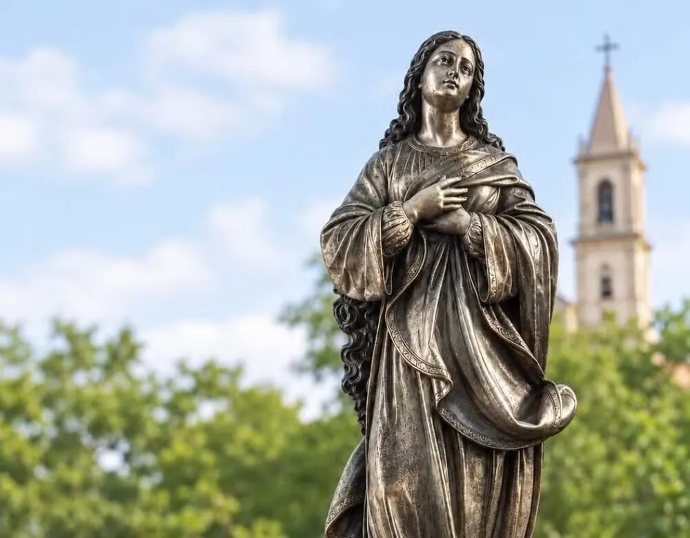 Imagem de Nossa Senhora furtada de igreja é recuperada