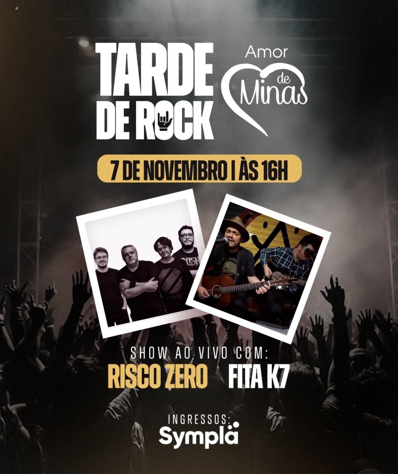 6ª TARDE DE ROCK DO AMOR DE MINAS