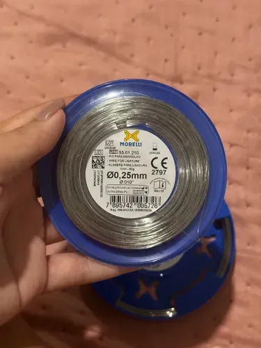 Kit alicate e fios ortodônticos