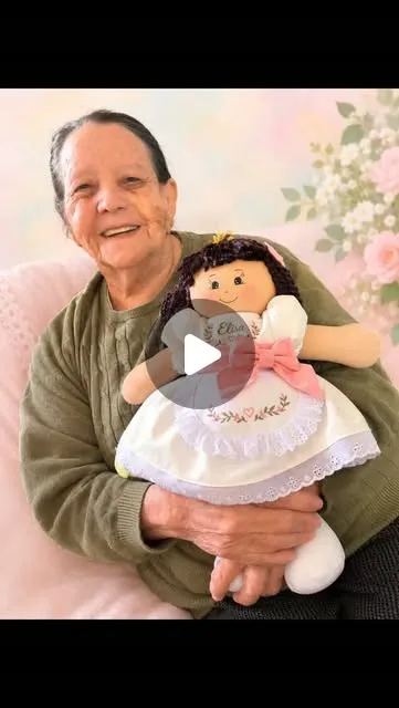 Boneca de pano personalizada para casamento – ArtesanatosJM