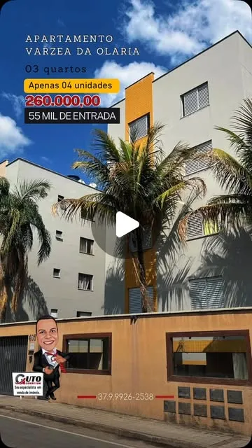 Apartamento 3 quartos à venda na Várzea da Olaria