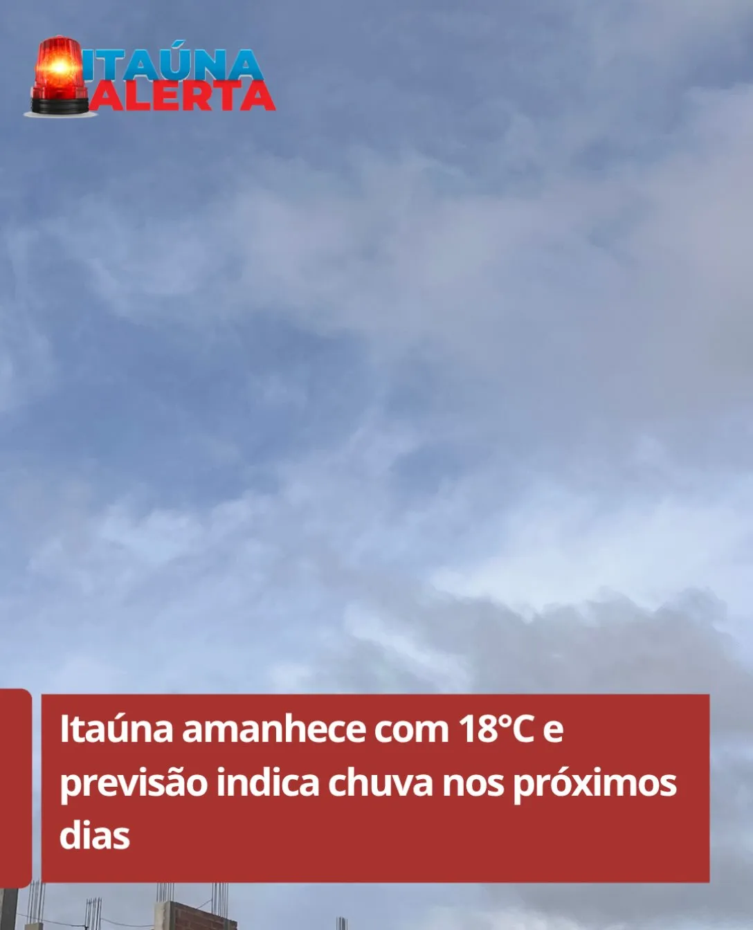 Previsão do tempo em Itaúna para o fim de semana