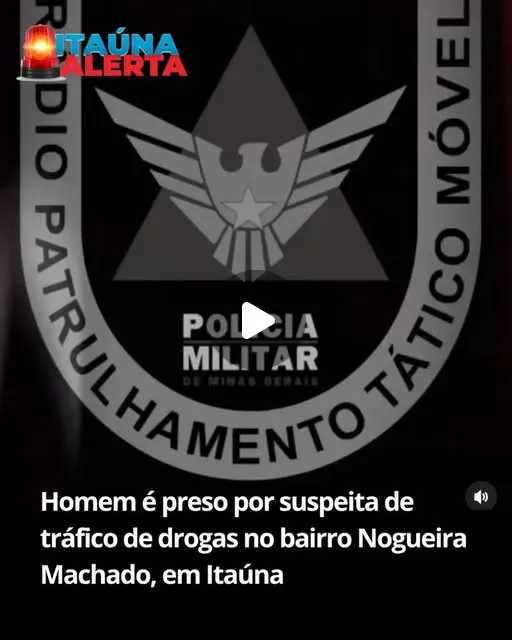 Homem preso por tráfico de drogas no Nogueira Machado
