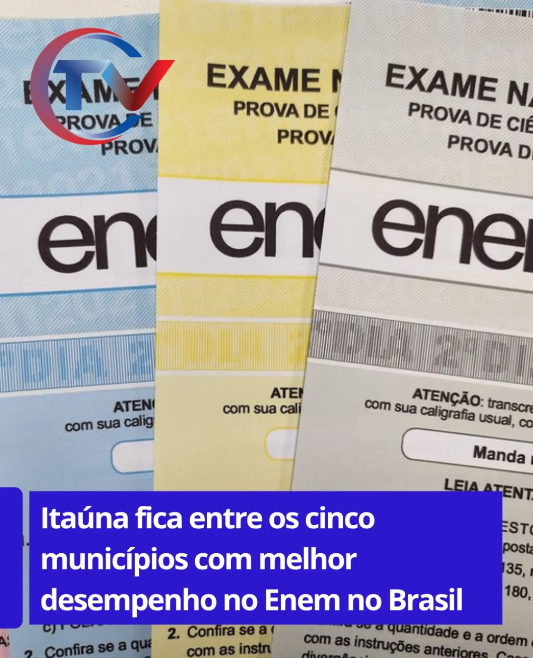 Itaúna é 5ª no Enem e avança em segurança no ranking nacional