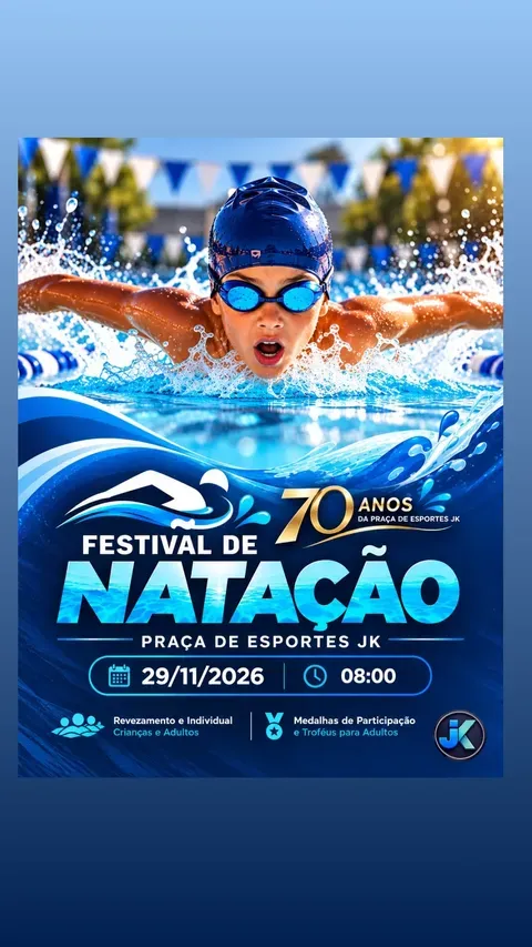Festival de Natação – Praça de Esportes JK