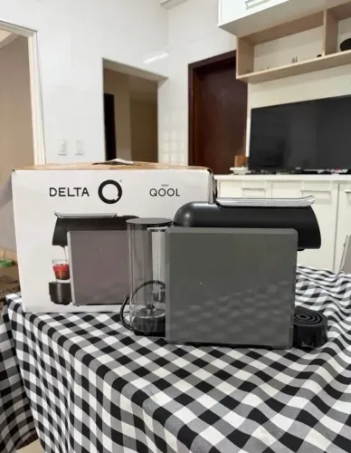 cafeteira delta q mini qool cinza